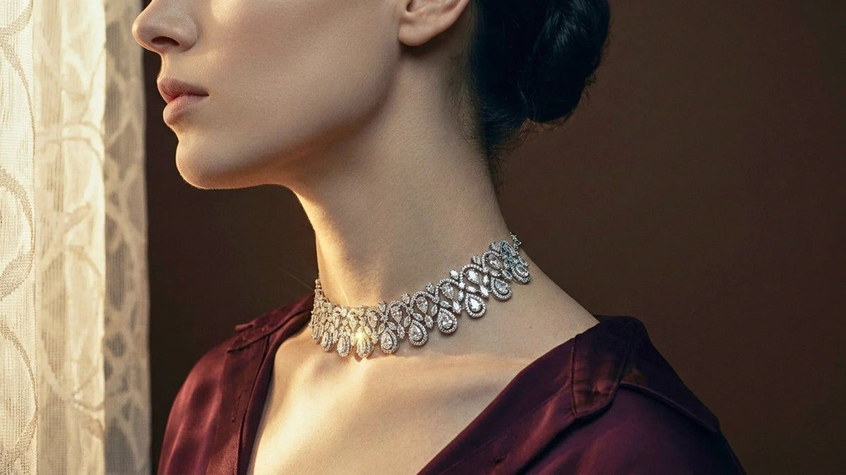 The Best American Diamond Jewellery Brand in India (2026 Guide) - The Indian Mudra