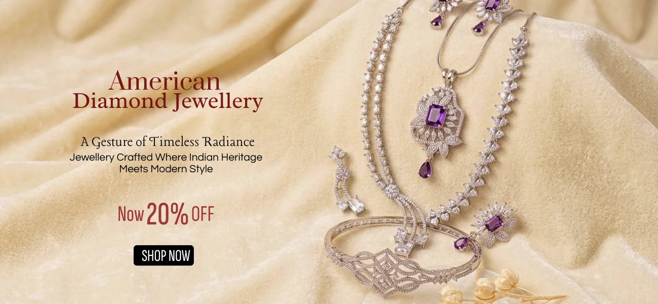 American diamond jewellery in India